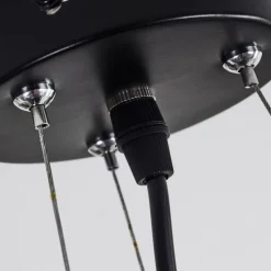 hofstein Suspension Shouver Noir, 3 lumières