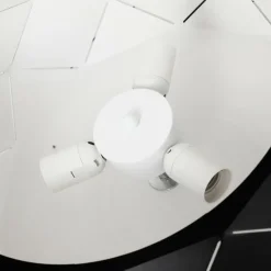 hofstein Suspension Shouver Noir, 3 lumières