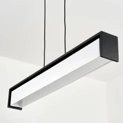 hofstein Suspension Siders LED Noir, 1 lumière, Changeur de couleurs