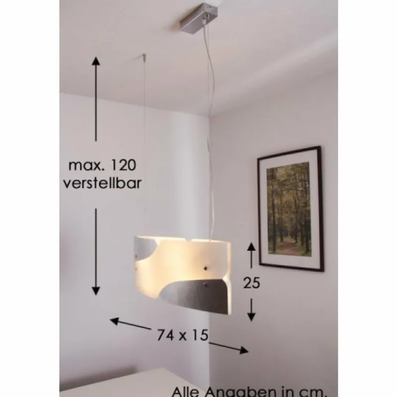 Sil Lux Suspension Chrome, 4 lumières