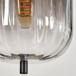 hofstein Suspension Skiatook Noir, 8 lumières