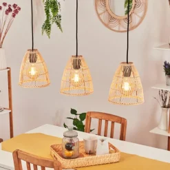 Luminaires Scandinaves-hofstein Suspension Sooul Noir, 3 lumières