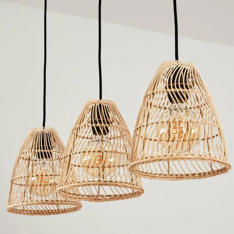 Luminaires Scandinaves-hofstein Suspension Sooul Noir, 3 lumières