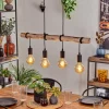 Luminaires Scandinaves-hofstein Suspension Soungou Écru, Noir, 4 lumières