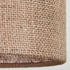 Lampes En Tissu-hofstein Suspension Soungou Écru, Noir, 3 lumières