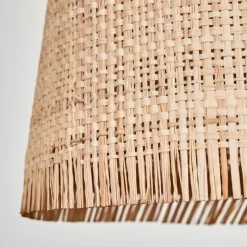 Luminaires Scandinaves-hofstein Suspension Soungou Écru, Noir, 3 lumières