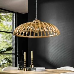 Style Boho-Chic-hofstein Suspension Span Anthracite, 1 lumière