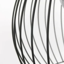 Lampes Dorées-Luminaires Steinhauer Suspension Steinhauer Aureole Noir, 1 lumière