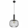 Lampes Dorées-Luminaires Steinhauer Suspension Steinhauer Aureole Noir, 1 lumière