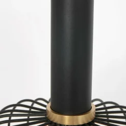 Lampes Dorées-Luminaires Steinhauer Suspension Steinhauer Aureole Noir, 1 lumière