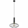 Lampes Dorées-Luminaires Steinhauer Suspension Steinhauer Aureole Noir, 1 lumière