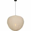 Lampes En Tissu-Luminaires Steinhauer Suspension Steinhauer Bangalore Crème, 1 lumière