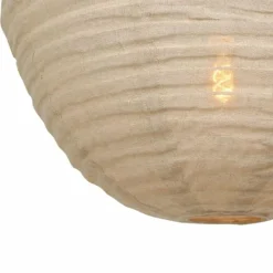 Lampes En Tissu-Luminaires Steinhauer Suspension Steinhauer Bangalore Crème, 1 lumière