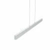 Luminaires Steinhauer Suspension Steinhauer Bande LED Acier brossé, 4 lumières* Suspensions