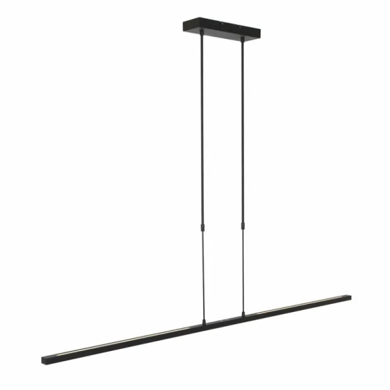 Luminaires Steinhauer Suspension Steinhauer Bande LED Noir, 3 lumières* Éclairage Led