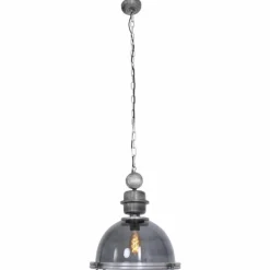 Suspension Verre Fumé-Luminaires Steinhauer Suspension Steinhauer Bikkel Gris, 1 lumière
