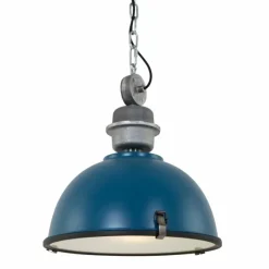 Luminaires Steinhauer Suspension Steinhauer Bikkel Bleu, 1 lumière