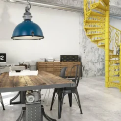 Luminaires Steinhauer Suspension Steinhauer Bikkel Bleu, 1 lumière