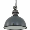 Luminaires Steinhauer Suspension Steinhauer Bikkel XXL Gris, 1 lumière