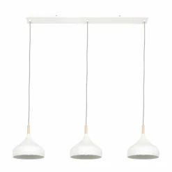 Luminaires Scandinaves-Luminaires Steinhauer Suspension Steinhauer Bjorr Blanc, 3 lumières