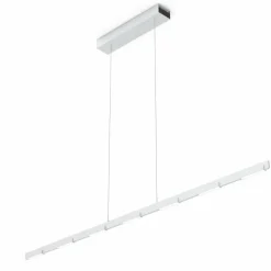 Luminaires Steinhauer Suspension Steinhauer Bloc LED Acier brossé, 11 lumières* Suspensions