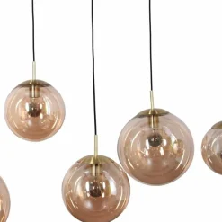 Luminaires Steinhauer Suspension Steinhauer Bollique Laiton, 6 lumières