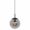 Suspension Verre Fumé-Luminaires Steinhauer Suspension Steinhauer Bollique Noir, 1 lumière