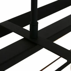 Lampes Industrielles-Luminaires Steinhauer Suspension Steinhauer Buckley Noir, 5 lumières