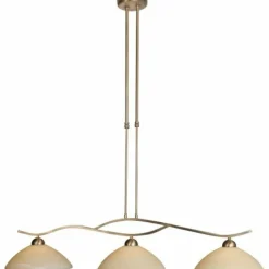 Luminaires Steinhauer Suspension Steinhauer CAPRI Bronze, 3 lumières