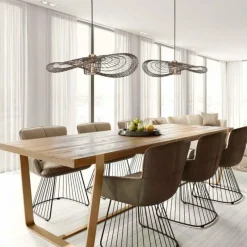 Style Boho-Chic-Luminaires Steinhauer Suspension Steinhauer Chapeau Bronze, 1 lumière