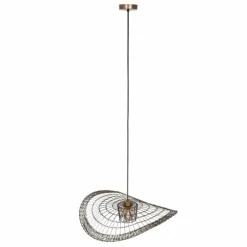 Style Boho-Chic-Luminaires Steinhauer Suspension Steinhauer Chapeau Bronze, 1 lumière