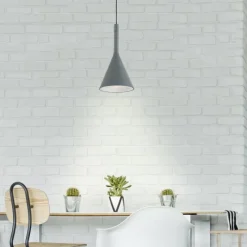 Luminaires Steinhauer Suspension Steinhauer Cornucopia Gris, 1 lumière* Suspensions