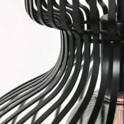 Luminaires Rustiques-Luminaires Steinhauer Suspension Steinhauer Dunbar Noir, 1 lumière