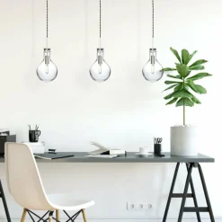 Luminaires Steinhauer Suspension Steinhauer Elegance Transparent, 1 lumière