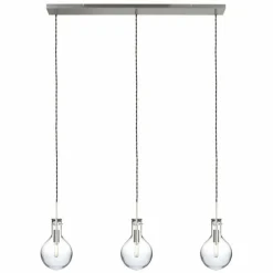 Luminaires Steinhauer Suspension Steinhauer Elegance Transparent, 1 lumière