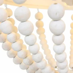 Lampes En Bois-Luminaires Steinhauer Suspension Steinhauer Ella Blanc, 3 lumières