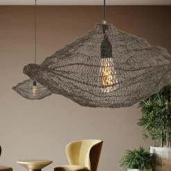 Style Boho-Chic-Luminaires Steinhauer Suspension Steinhauer Feuilleter Bronze, 1 lumière