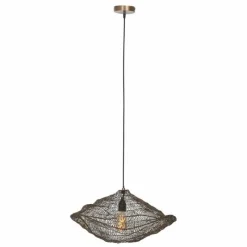 Style Boho-Chic-Luminaires Steinhauer Suspension Steinhauer Feuilleter Bronze, 1 lumière