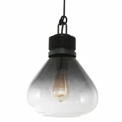 Suspension Verre Fumé-Luminaires Steinhauer Suspension Steinhauer Flere Gris, Noir, 1 lumière