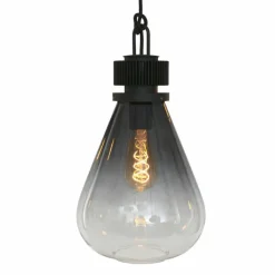 Suspension Verre Fumé-Luminaires Steinhauer Suspension Steinhauer Flere Gris, Noir, 6 lumières