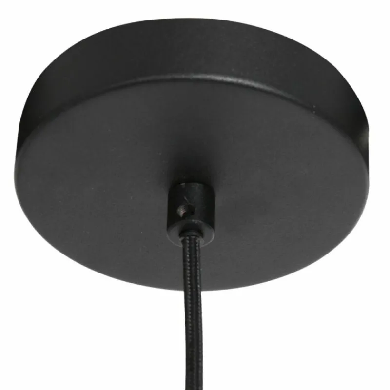 Lampes Dorées-Luminaires Steinhauer Suspension Steinhauer Flinter Noir, 1 lumière