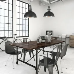 Lampes Industrielles-Luminaires Steinhauer Suspension Steinhauer Gaeve Noir, 1 lumière