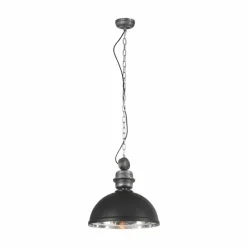 Lampes Industrielles-Luminaires Steinhauer Suspension Steinhauer Gaeve Noir, 1 lumière