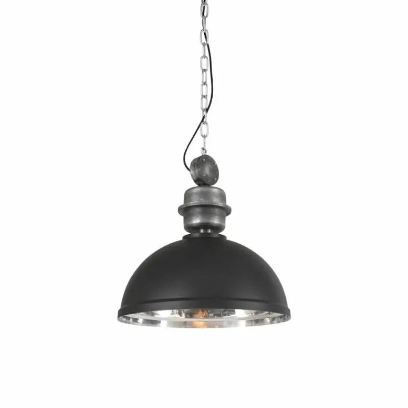 Lampes Industrielles-Luminaires Steinhauer Suspension Steinhauer Gaeve Noir, 1 lumière