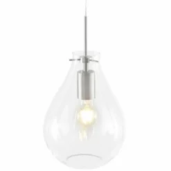 Luminaires Steinhauer Suspension Steinhauer Glass light Acier inoxydable, 1 lumière