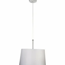Lampes En Tissu-Luminaires Steinhauer Suspension Steinhauer GRAMINEUS Acier inoxydable, 1 lumière