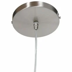 Suspension Verre Fumé-Luminaires Steinhauer Suspension Steinhauer Gramineus Acier inoxydable, 1 lumière
