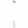 Luminaires Steinhauer Suspension Steinhauer Grazioglass Laiton, 1 lumière