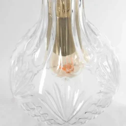 Luminaires Steinhauer Suspension Steinhauer Grazioglass Laiton, 1 lumière