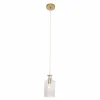 Luminaires Steinhauer Suspension Steinhauer Grazioglass Laiton, 1 lumière